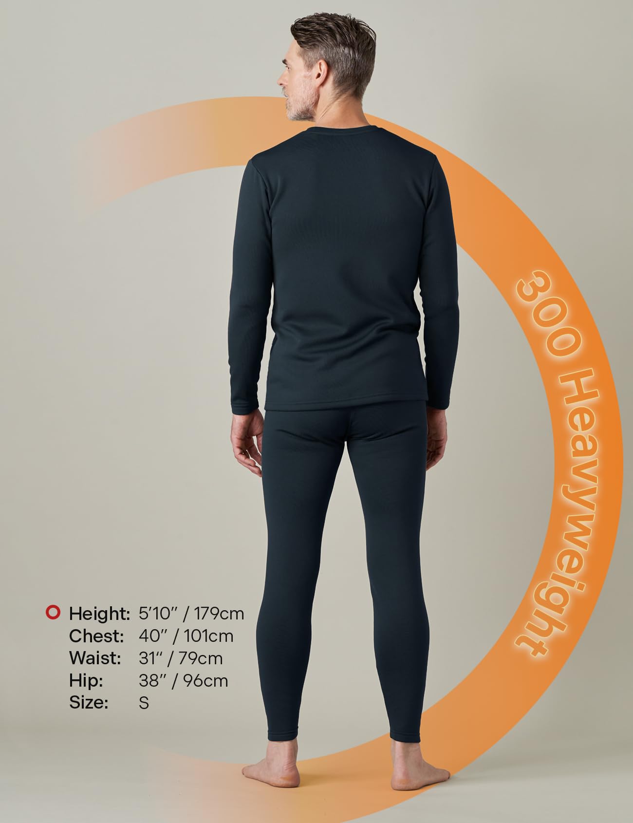 LAPASA Completo Termico Uomo in Pile Calzamaglie Termica & Maglie Termiche Set Sport Invernali Sci Snowboard Sport Running Trekking Caldo/più Caldo/Extra-Caldo М11