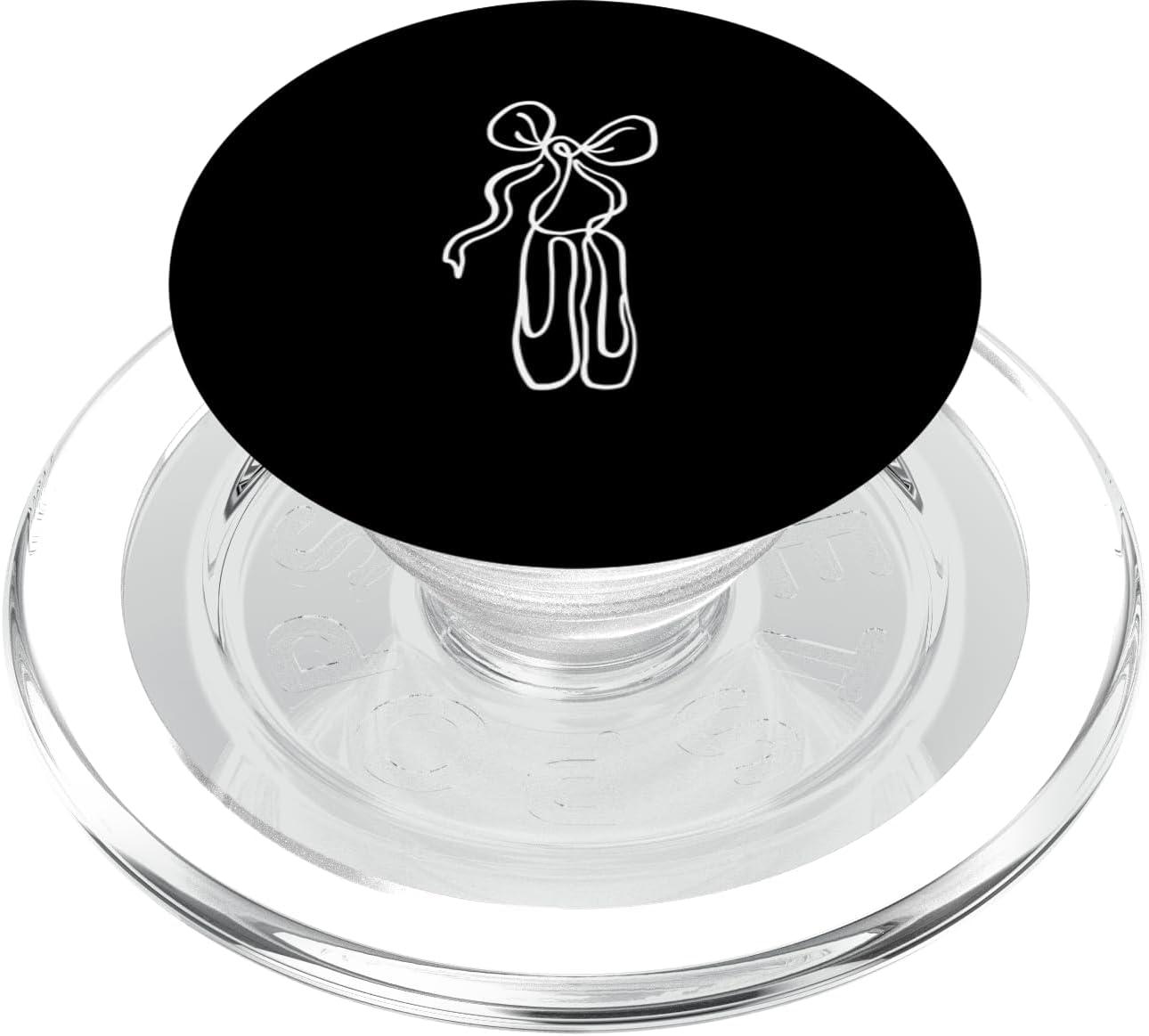 Cute Pointe Shoes Funny Ballerina Ballet Pointe Shoes PopSockets MagSafe PopGrip for iPhone