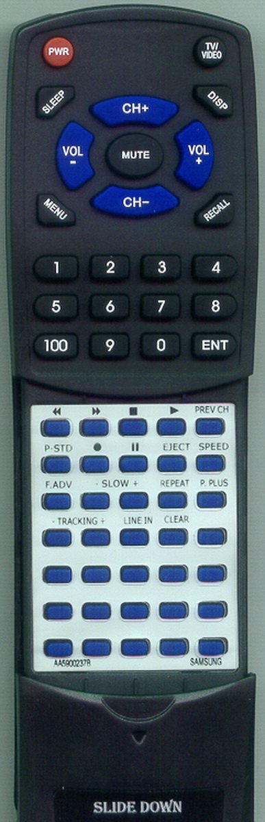 Replacement Remote Control for Curtis Mathes RMCMC13003, CMC13005, 00237B, CMC13410, AA5900237B