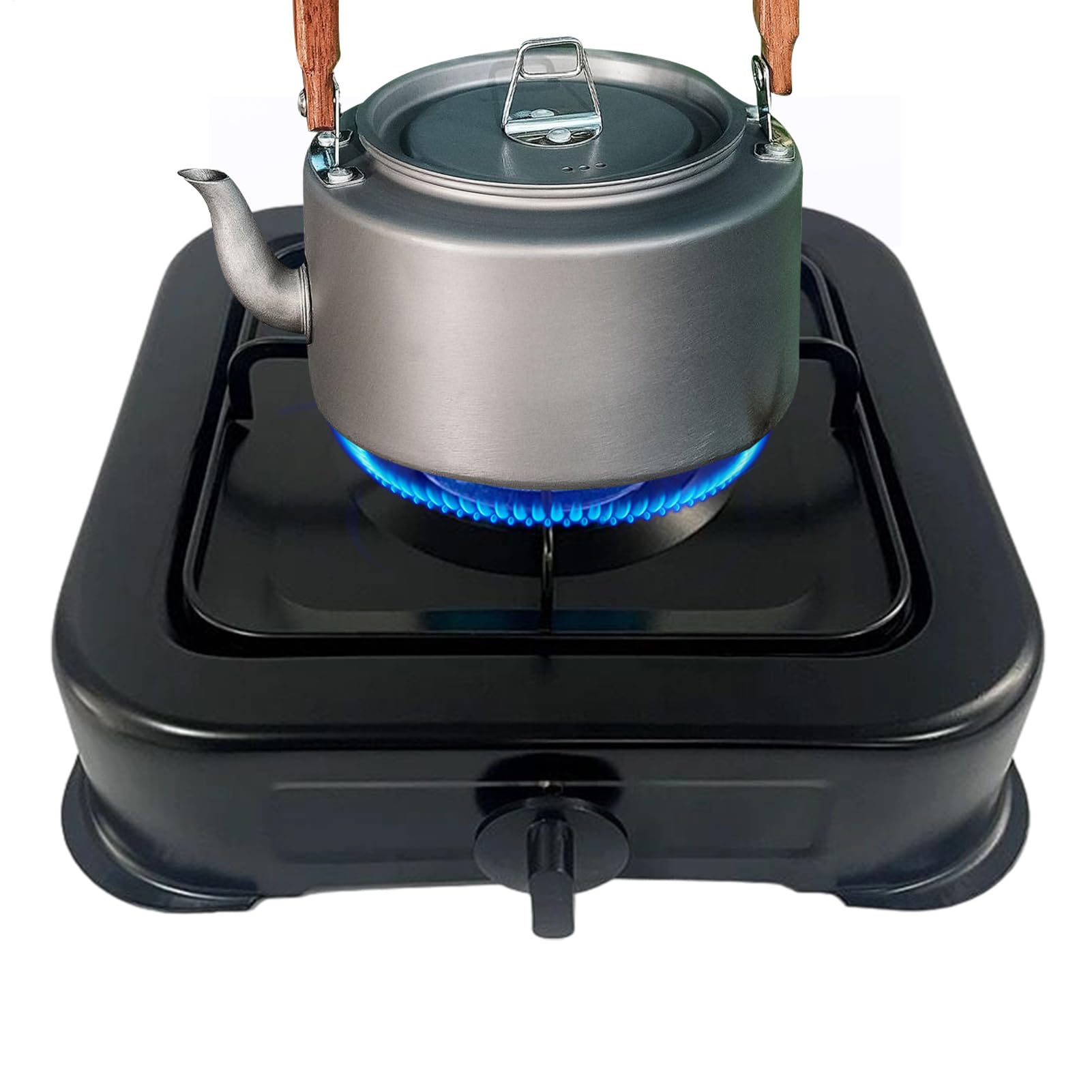 Réchaud de camping Équipement Cuisson, De Cuisson Grill | Petit Réchaud Extérieur À Un Brûleur Pour Randonnée, Tente, Barbecue, , Maison, Jardin, Fête, Rassemblements