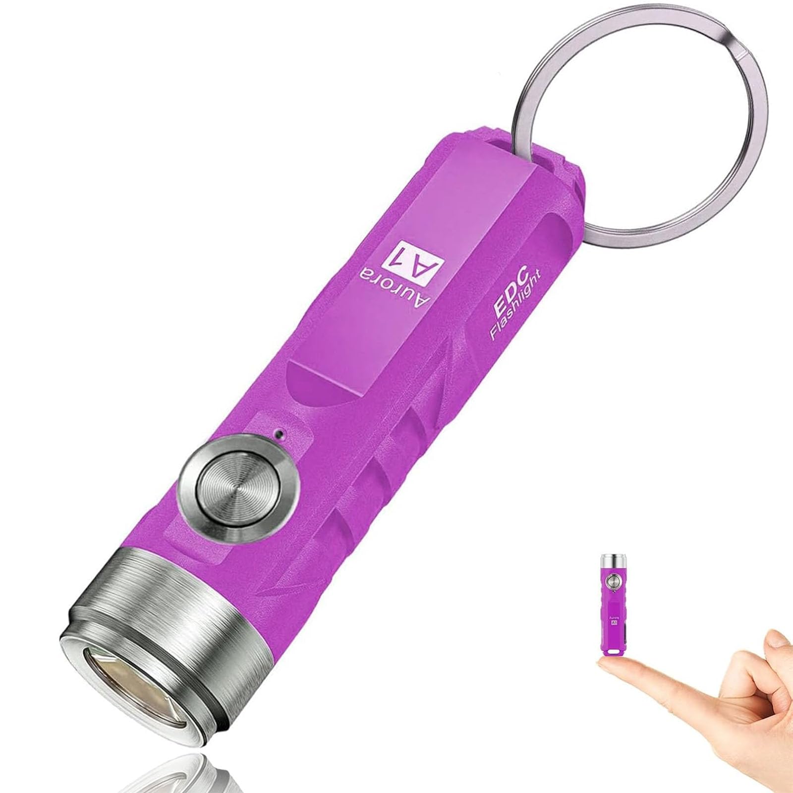 Amazon.com: RovyVon Aurora A1 G4 Keychain Flashlight Rechargeable