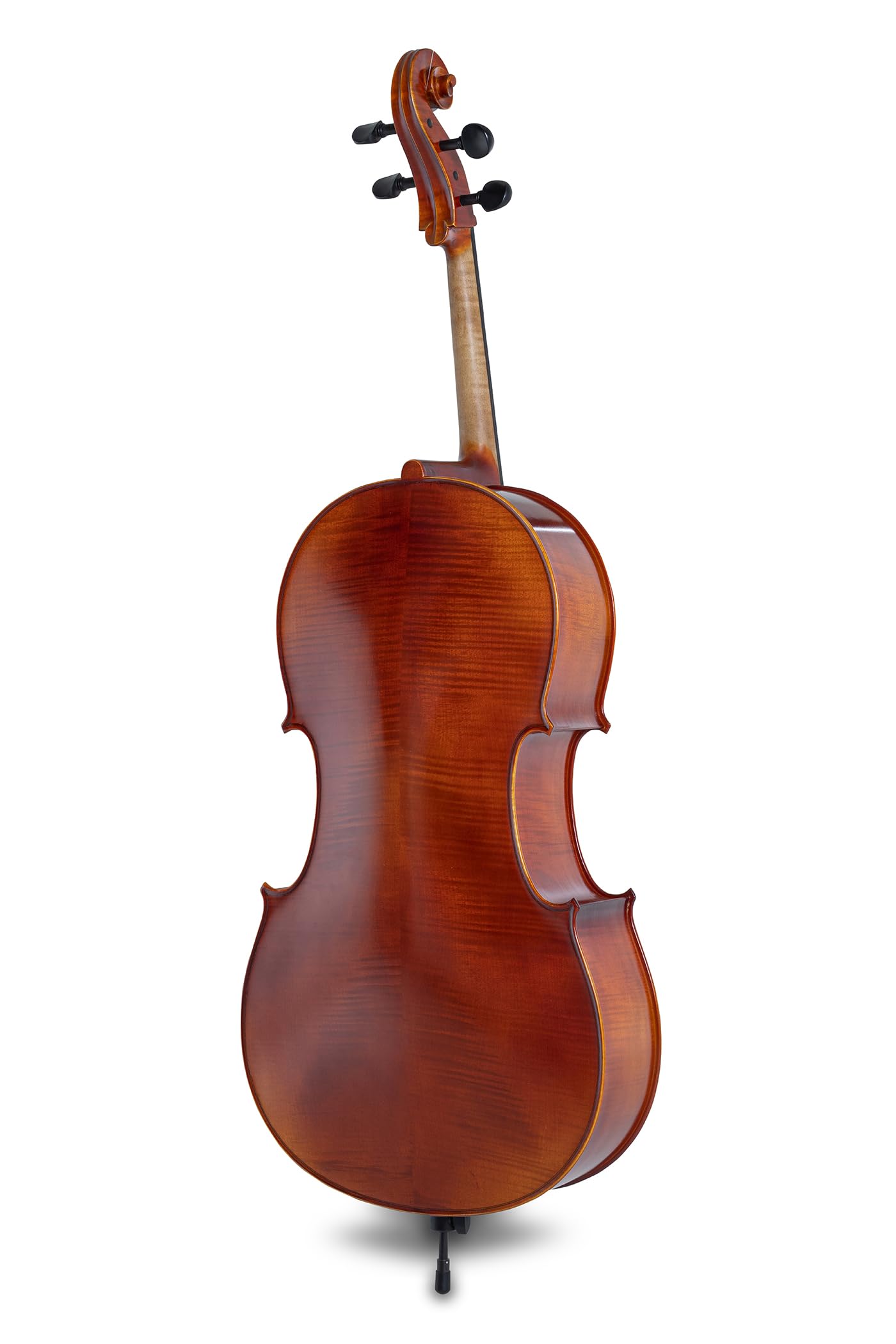 GEWA Cello, Cellogarnitur Serie Ideale VC2-4/4 Spielfertig, inkl. Tasche, Massaranduba Bogen, Larsen Aurora Saiten