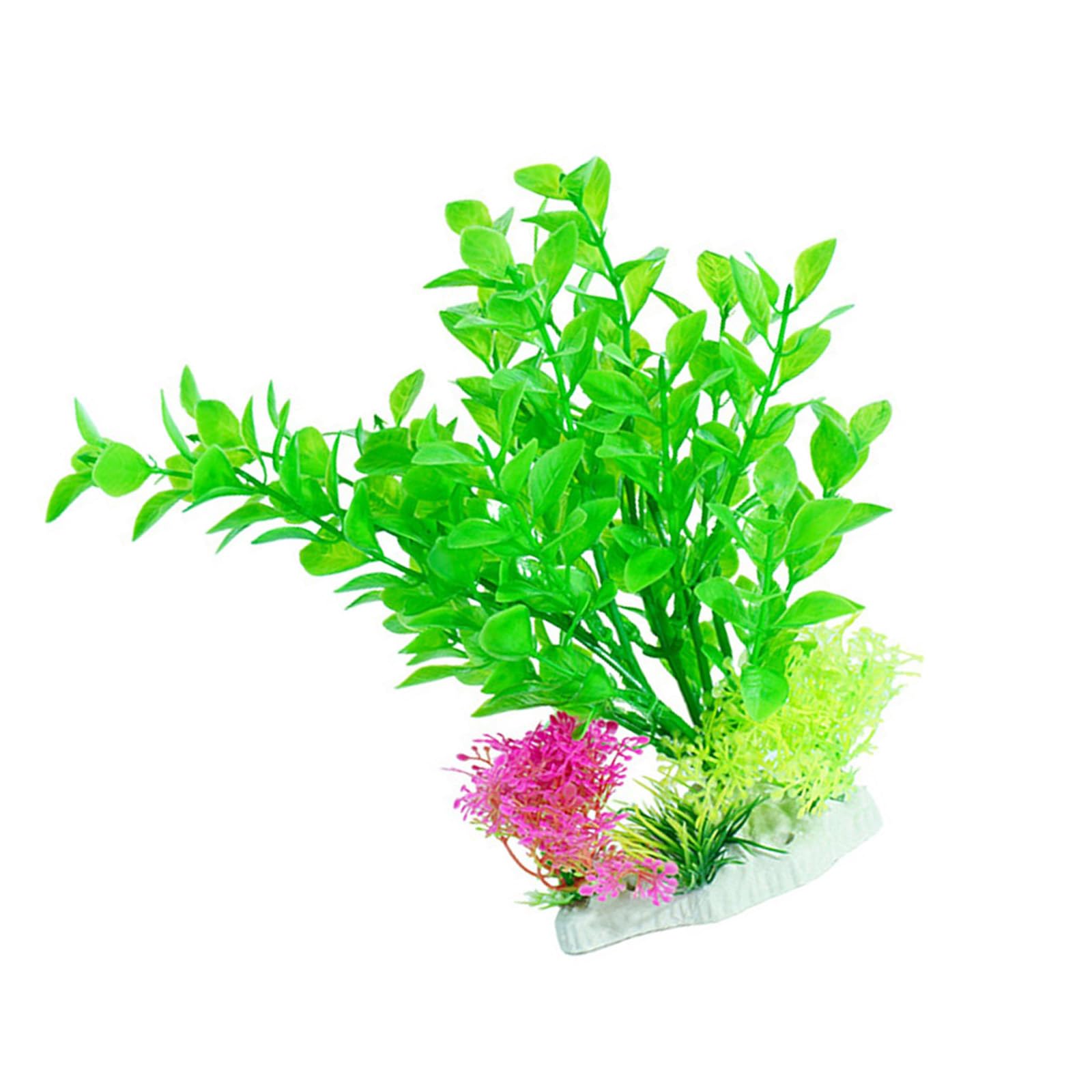 HDOYTXXM FishTank Shrimp Breeding Artificial Plant Ornaments for Aquariums Terrarium Landscaping Shelter Decoration Green Plant