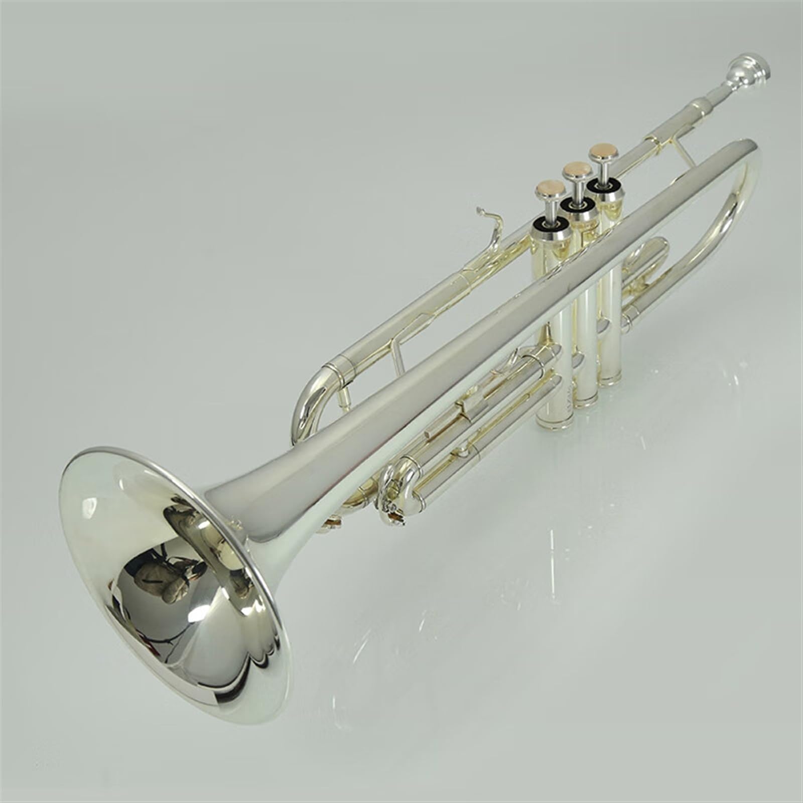 Standard Trompeten B-Trompete Blasinstrument Anfänger Einstieg Neusilber Überzogene Trompete Professionelle Standard-Trompete