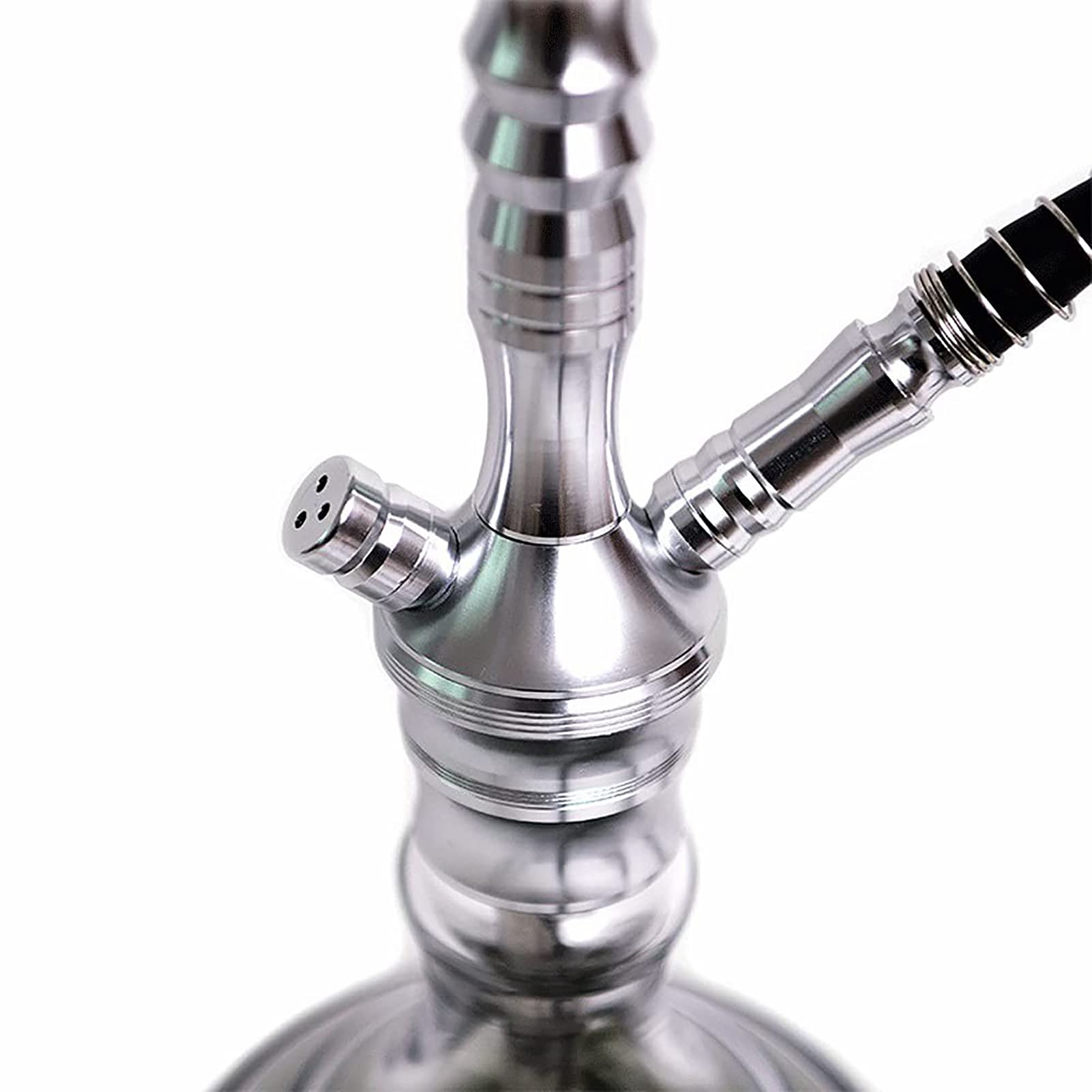 Brownah De Tuyau, Accessoires De Narguilé Portable, Kit De Narguilé En Verre De Tuyau À Tuyau De 46 Cm, Pour Meilleure Narguilé De Shisha Fumage De Fumer