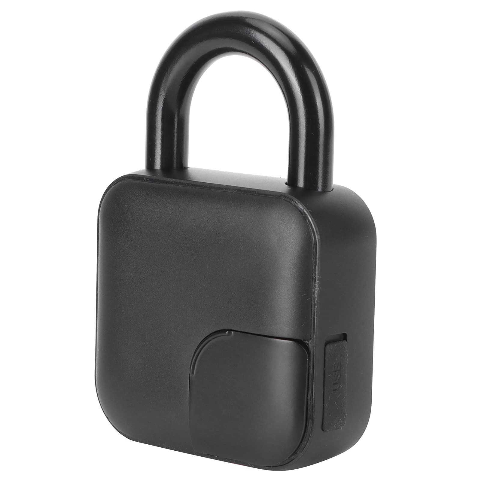 Candado de Seguridad sin Llave con Cerradura de Huella Digital con Aplicación Bluetooth para Bicicletas y Dormitorios, Aleación de Zinc Duradera, 1 Unidad