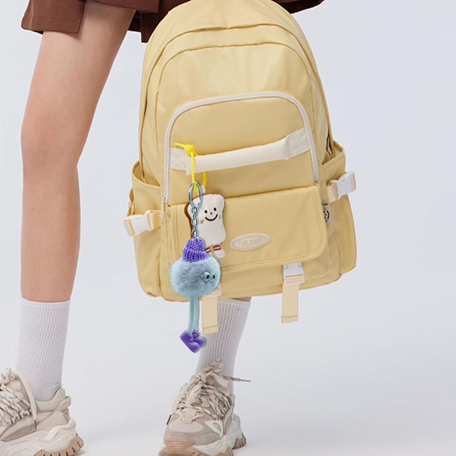 Cute Plush Keychains for Women, Plush Keychains for Backpacks Decorative Birthday Gifts, Party Rewards, Meet Gifts - Image 4