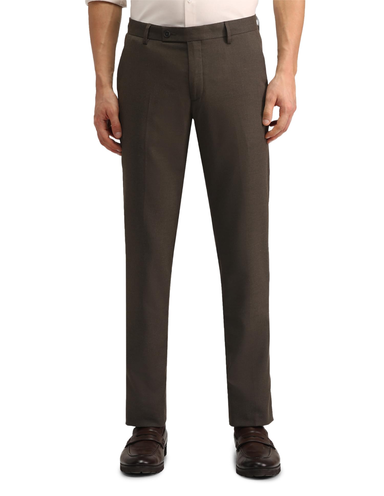 arrow Men's Tapered Fit Mid Rise Trouser-picture-58