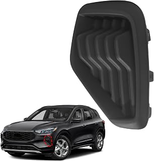 BXZ Front Bumper Insert Driver Fog Light Lamp Cover For Ford Escape