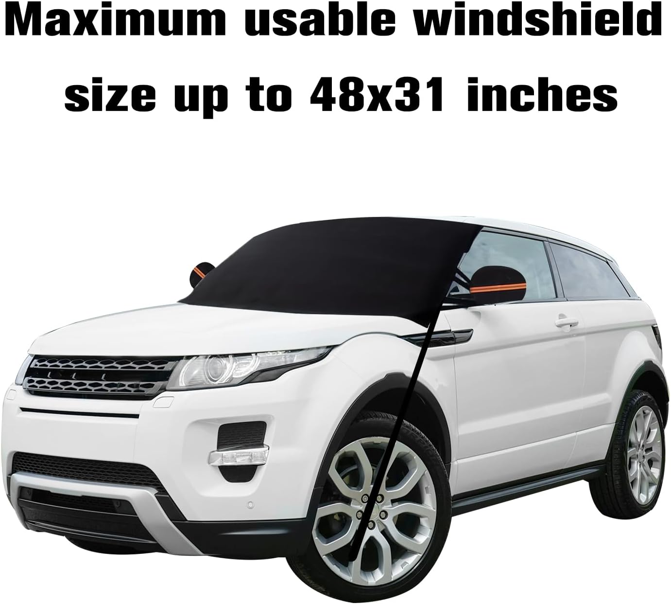 Summer Car Windshield Sun Cover, Thickened Heat Blocking Sunshade Shield, Universal UV Ray Protection Front Window Sun Visor for Vehicle Auto 58x42 Inch