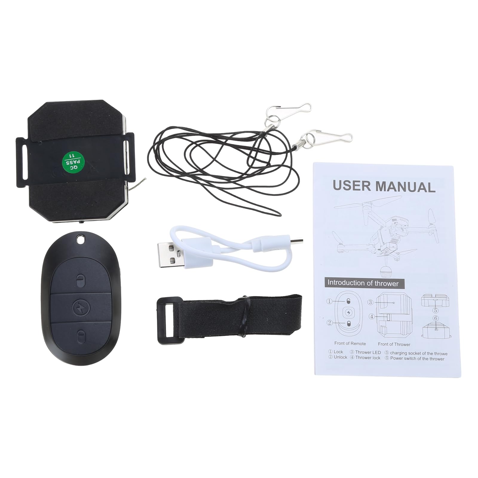 Amazon.co.jp: ドローン放射器 Airdrop エアドロップシステム MINI3 プロ放射器エアドロップ結婚指輪放射器 UAV  アクセサリードローン放射器ハンガー : 家電＆カメラ