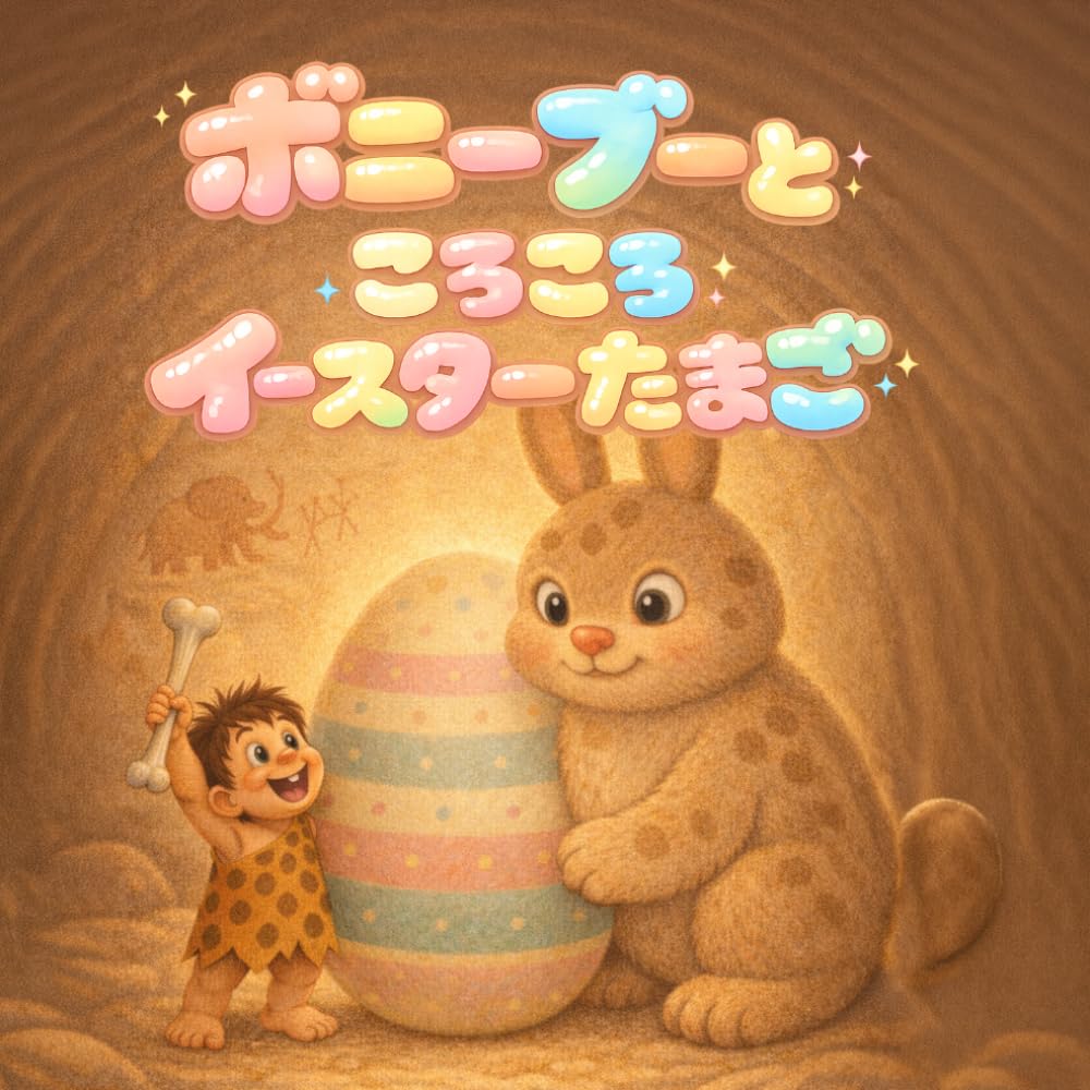 ボニーブーと ころころイースターたまご: ぺろっ・ころころ・ぱかっ！ はじめてのオノマトペえほん（2〜6歳向け） (ボニーブー 日本語版)