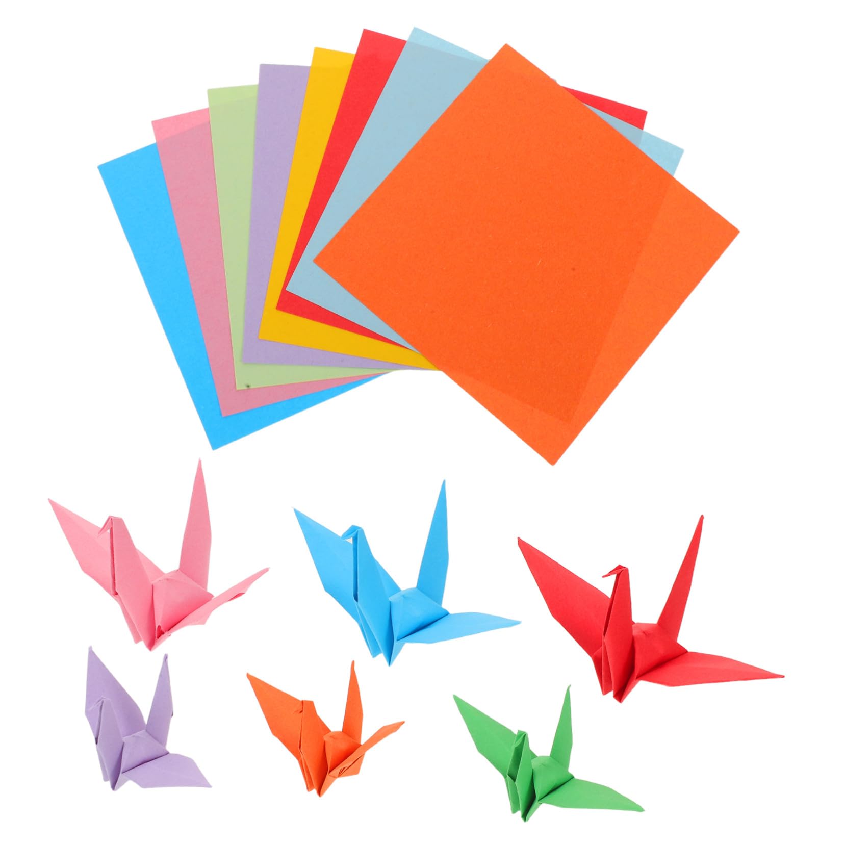 Papel Cuadrado de Origami para Niños 10 Bolsas de Manualidades