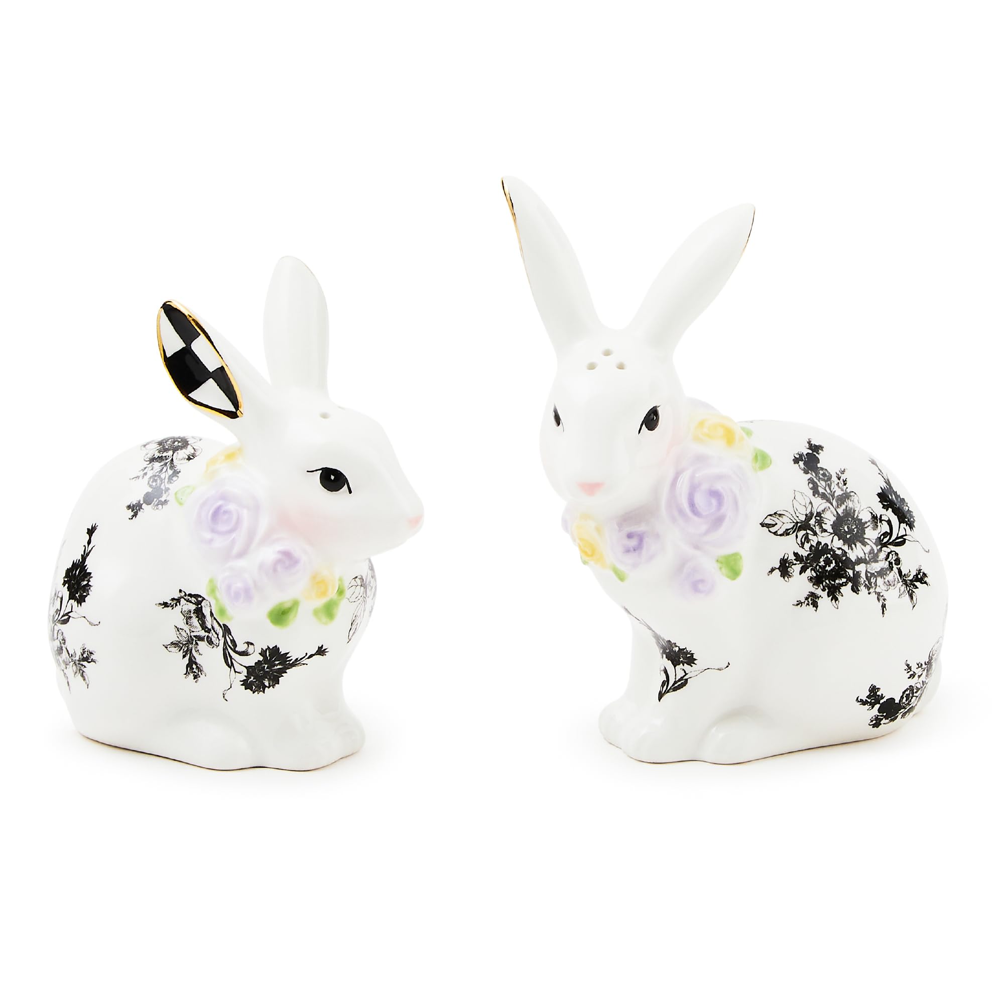 Amazon.com: MACKENZIE-CHILDS Bunny Salt and Pepper Shaker Set Amazon.com: MACKENZIE-CHILDS Bunny Salt and Pepper Shaker Set