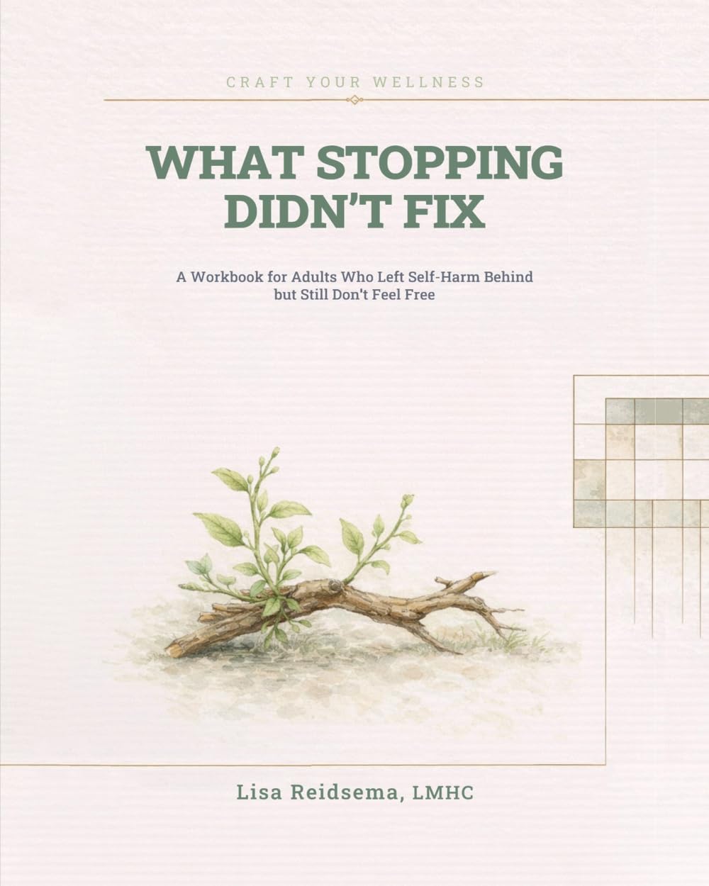 What Stopping Didn't Fix: A Workbook for Adults Who Left Self-Harm Behind but Still Don't Feel Free (Craft Your Wellness)