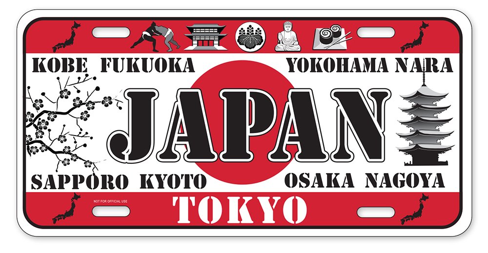 Dimension LP013 9 Home Decorative Plates, Japan