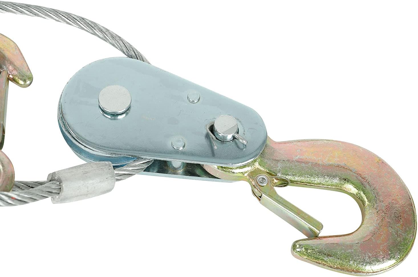 TYFYB 5 Ton Heavy Duty Power Puller with 3 Hooks 2 Gears Automotive Hoist Cable Puller,Hoist Winch Cable Stretcher Lift,Pulling Capacity: 5Tons, Rated Load: 2Tons : Industrial & Scientific