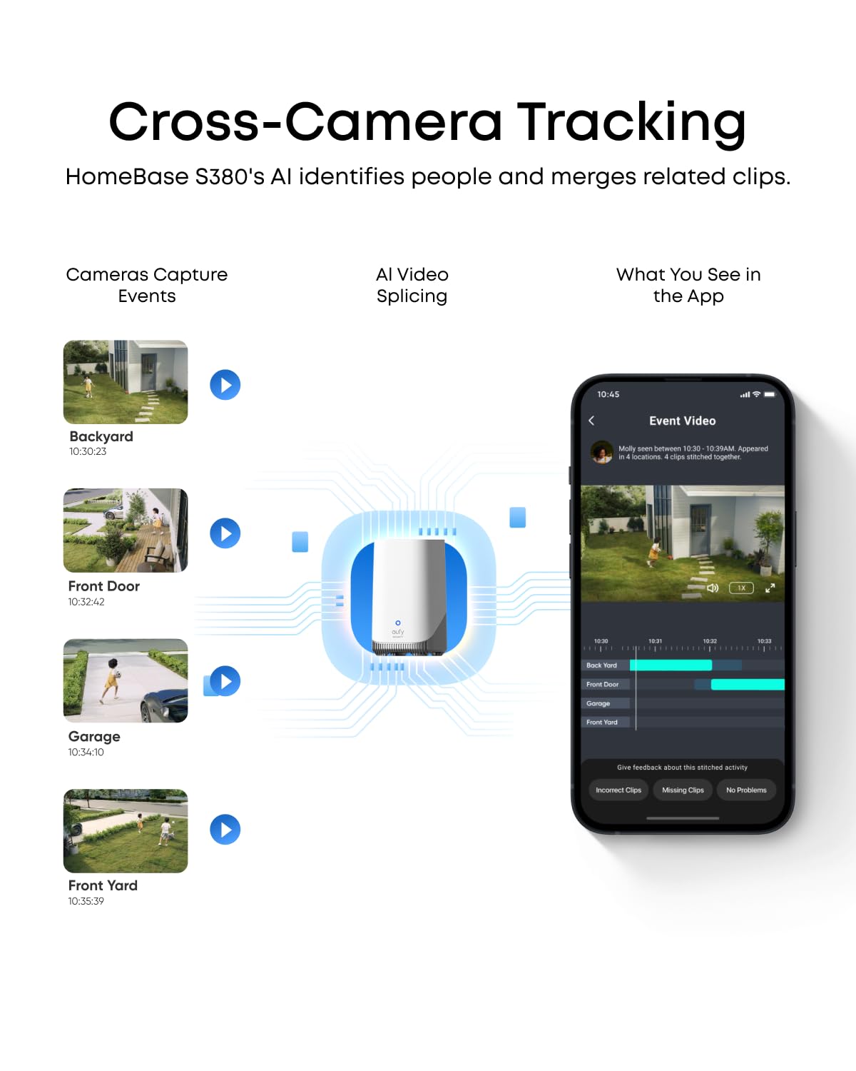 eufy Security SoloCam E42 2-Cam Kit 4K Solar Security Camera | AI Facial Recognition & Motion Tracking Strobe Light Pan & Tilt Solar Powered Built-in Local Storage Up to 16TB product thumbnail 7
