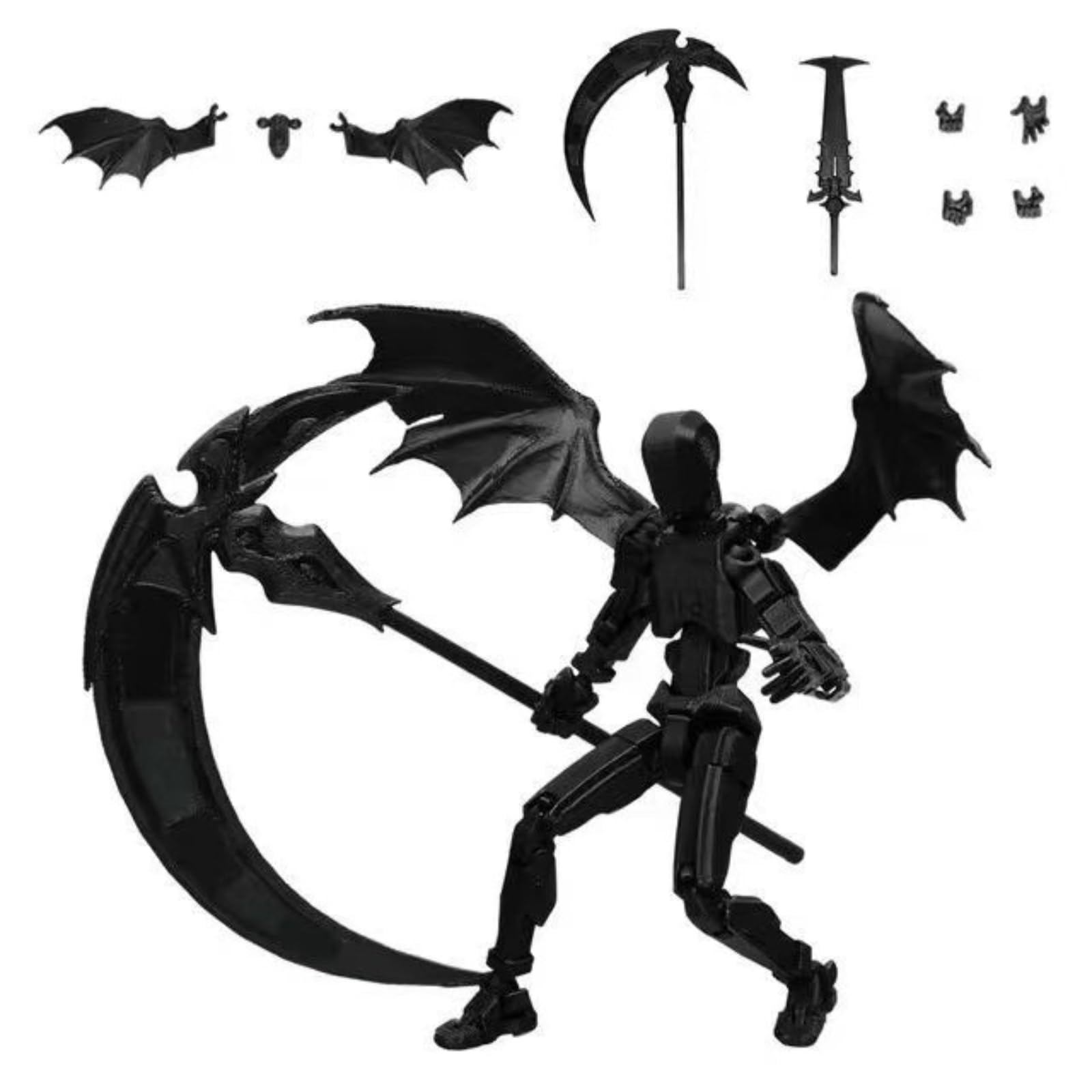 WANGHONGGOGO T13 Action Figur, 3D Printed Action Figur Set