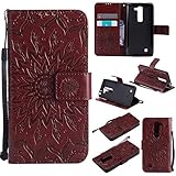 anzeal LG G4 Mini Case,PU Leather Wallet,Heronsbill Durable Flip Cover with Credit Card Slot for LG G4c / LG G4 Mini,Gift for Lady, Men, Women, Boys, Girls - Brown