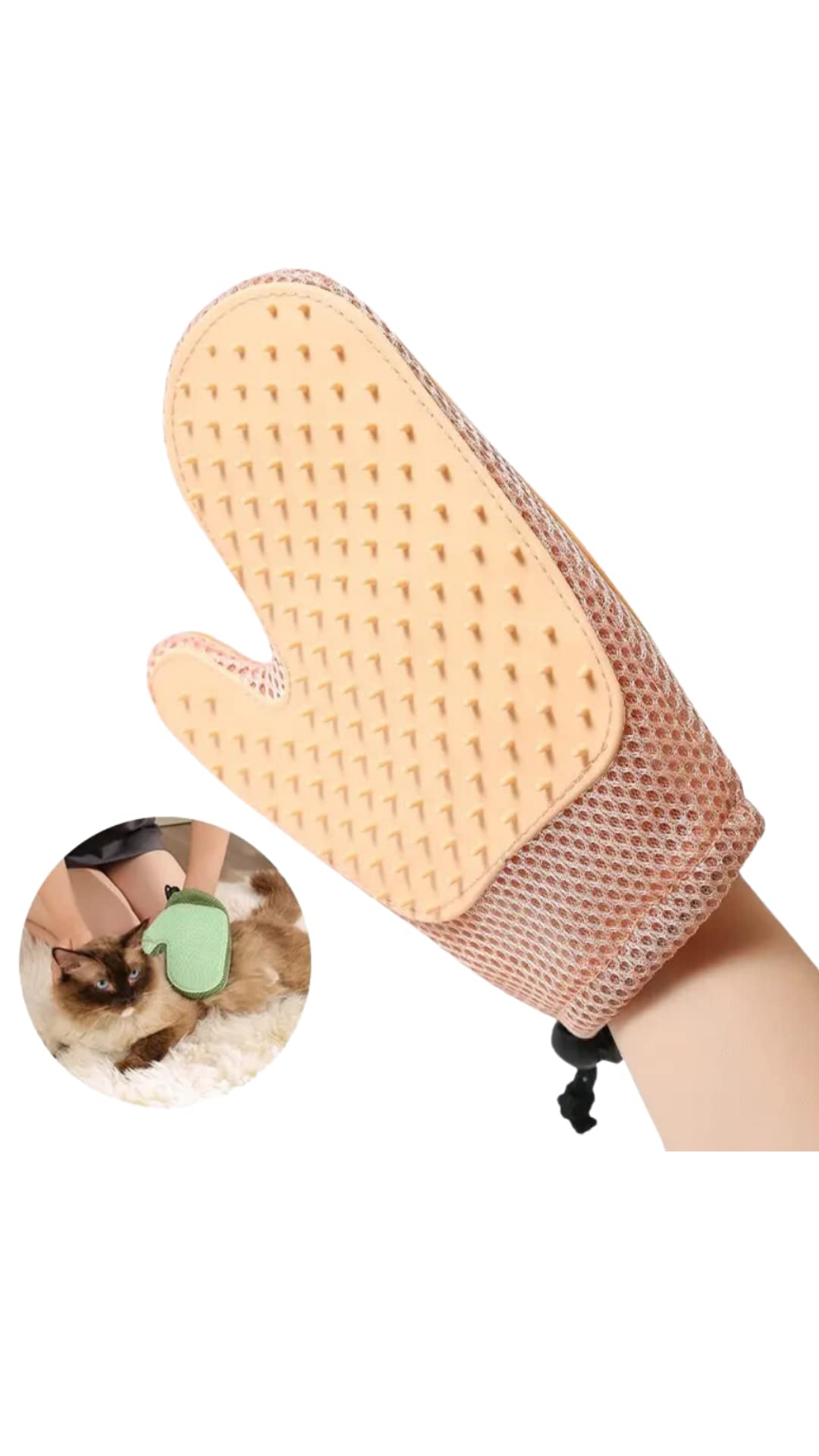 Sniffr 2 in 1 Cat Hair Glove & Pet Fur Remover Glove, Dog Grooming Glove Brush for Shedding, Massage, Efficient Pet Hair Remover Mitt for Cleaner Couch, Carpet set of 1 (B0C1SQR8VY) Amazon Price History, Amazon Price Tracker