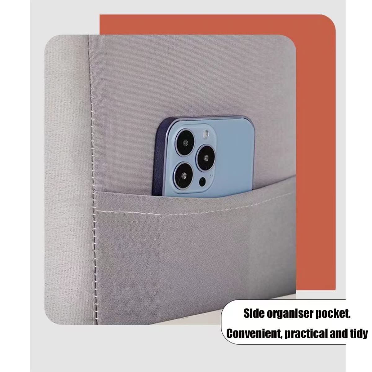 Copritestiera Letto Copritestiera Elastica per Letto Matrimoniale, Velluto Copertura Testiera Letto, Copri Testata Letto Matrimoniale Imbottita, Copritestiera di Protezione
