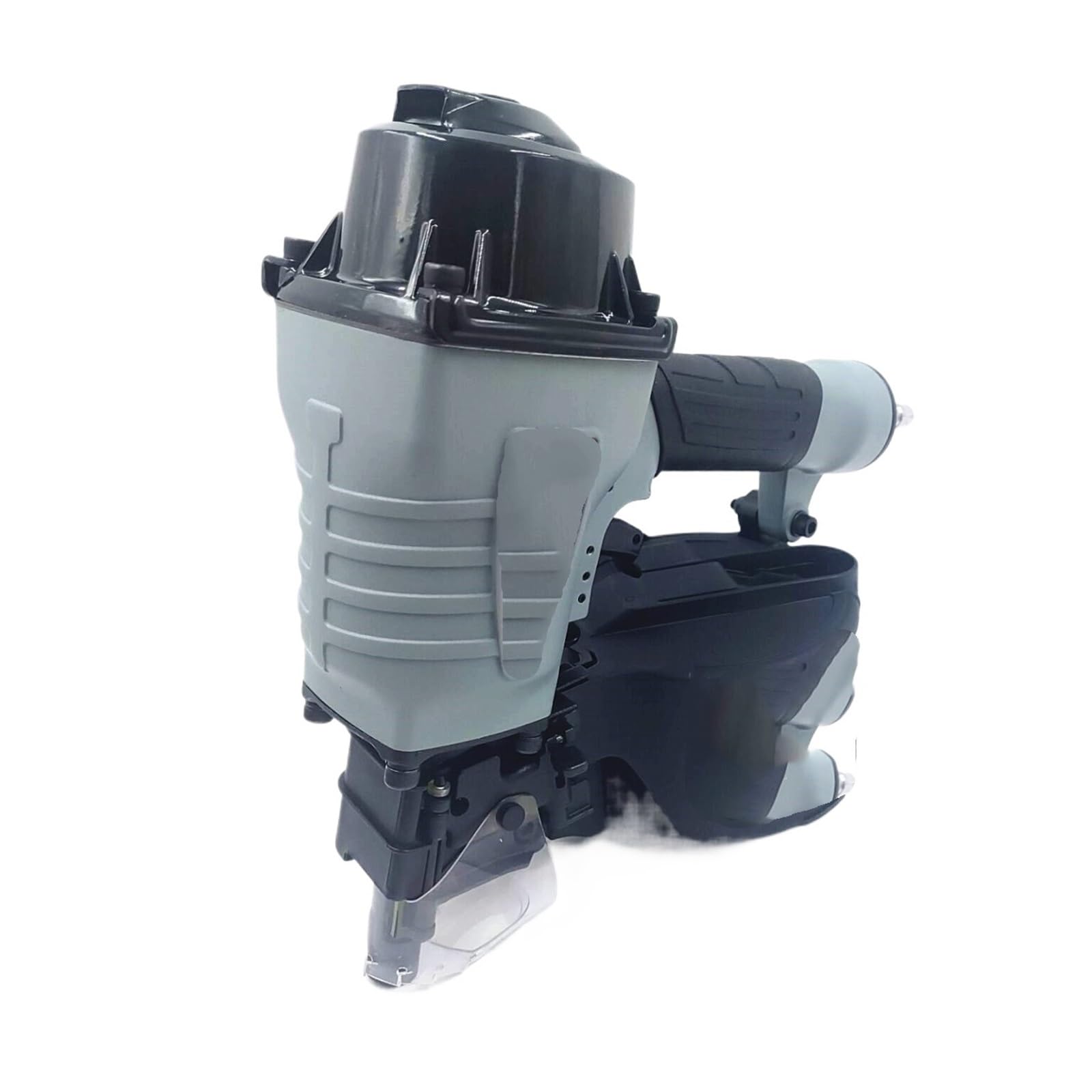 PIGENEQW Oil Free Pneumatic Stapler Heavy Duty Stapler CN55 Nailer Gun, Pneumatic Coil Nailer Tool, Air Nailer Gun