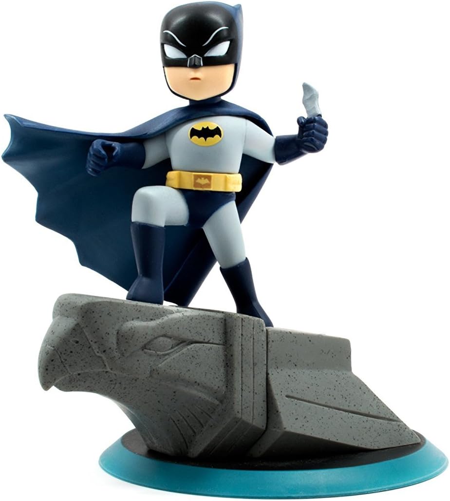 Quantum Mechanix Abysse Corp_FIGQMX012 Dc Comics-Q-Fig Batman Rebirth, Multi Colour