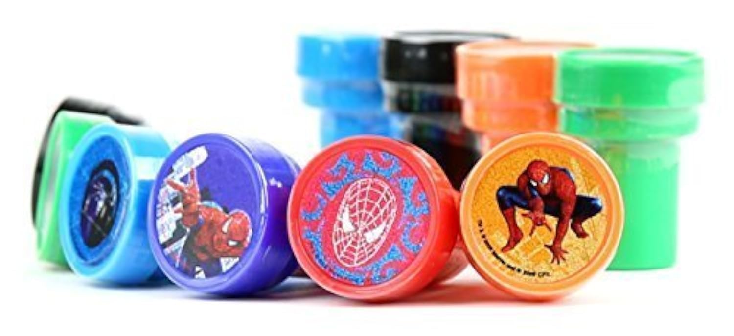 MarvelSpider-Man Self-Inking Stamps / Stampers Party Favors (10 Counts)