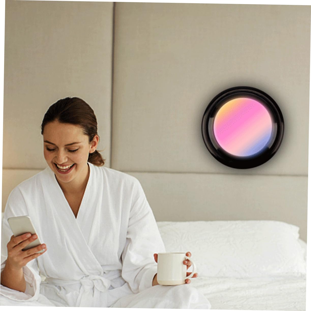 Lampka nocna do szafki LED, 6 sztuk, pilot zdalnego sterowania, nastrojowa, zasilana bateriami, łatwa instalacja, bezprzewodowa