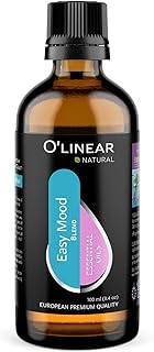 Good Mood Uplifting Essential Oil Blend - Pure Tension Relief & Mood Support with Bergamot, Lemon, Lime, Grapefruit - Larg...