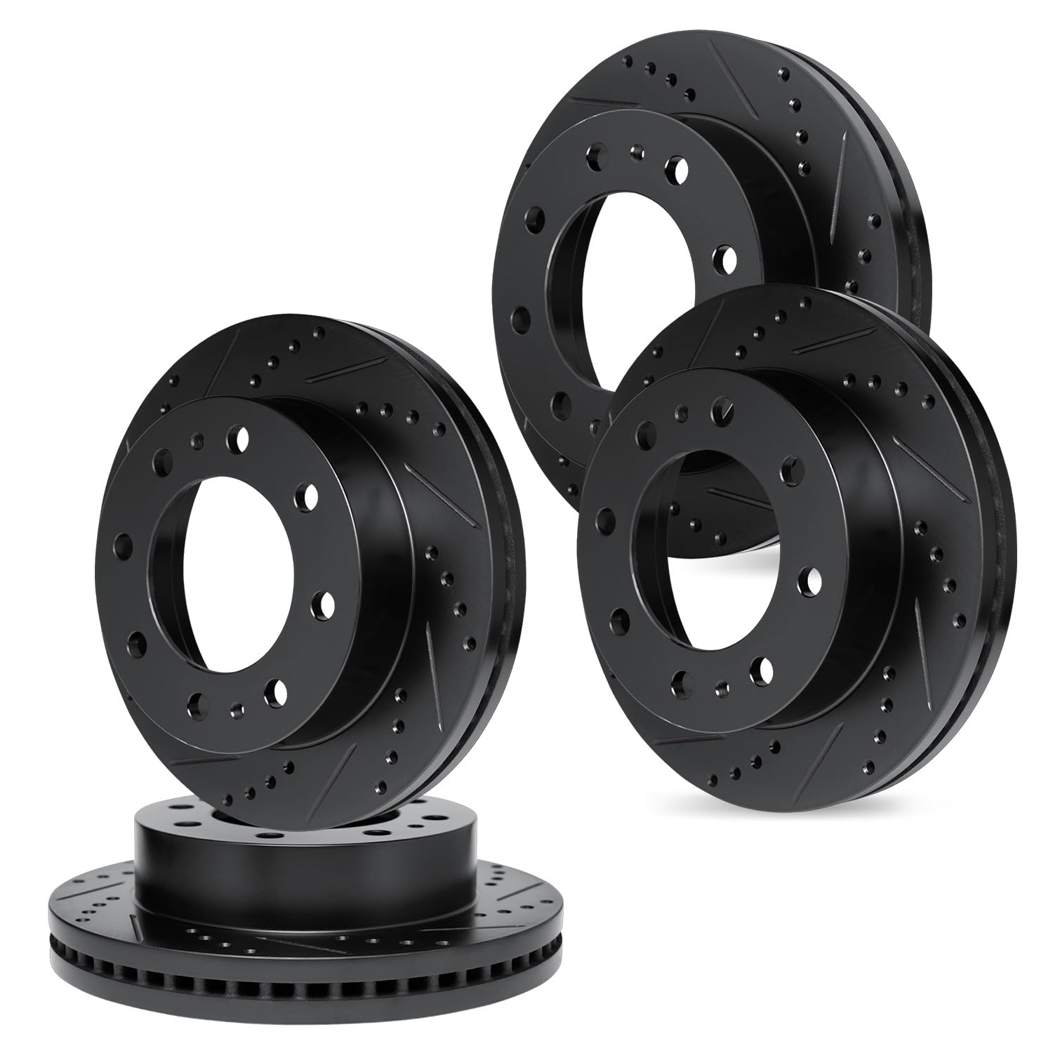 AutoShack Rear Brake Rotors – For 2003-2008 Dodge Ram 2500/3500 & 2006-2008 Ram 1500 | 13.9 Inch Diameter, Pair