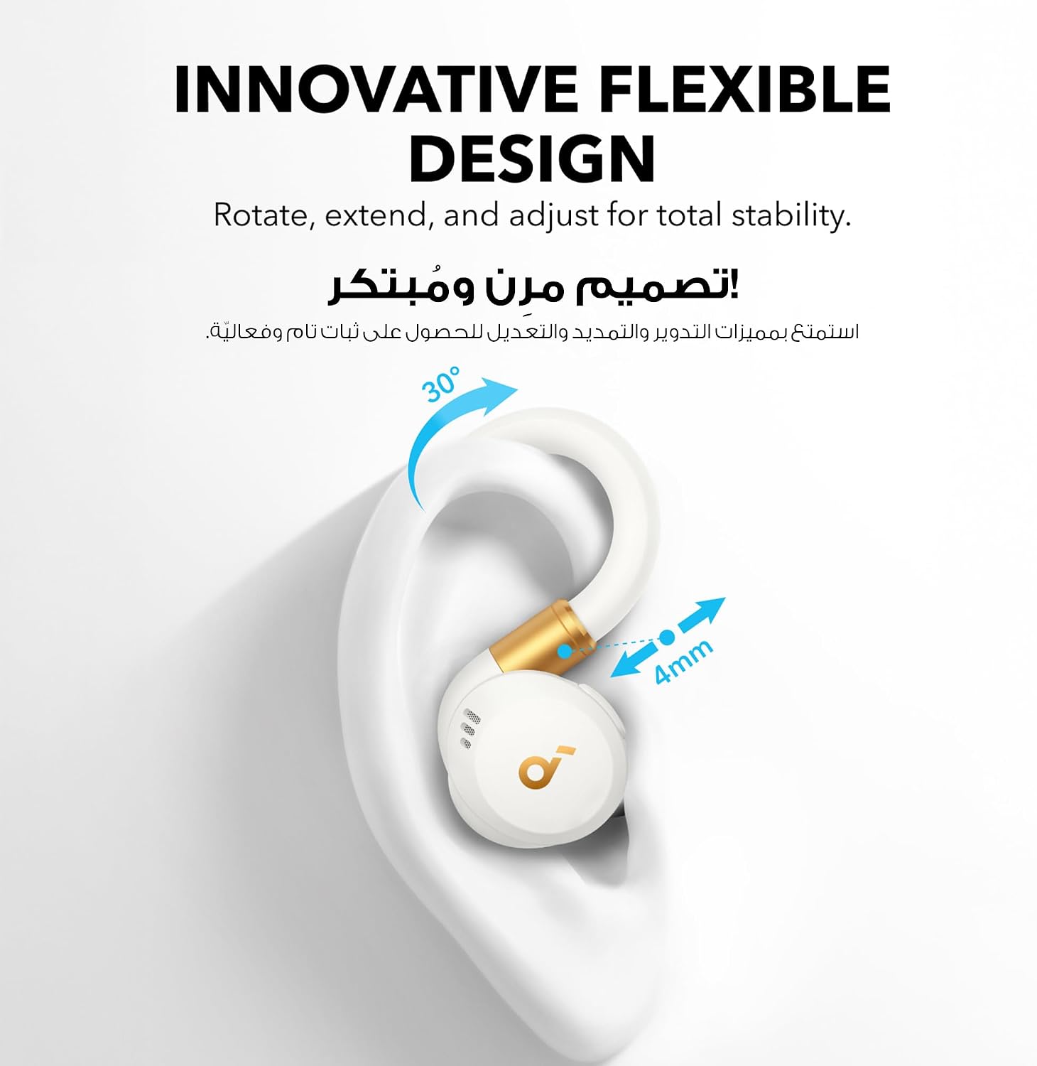 soundcore sport x20 من anker، سماعات أذن true wireless للتمرين، خطافا 3 - الصورة 2