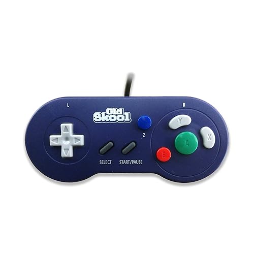 Miniatura 2 de Old Skool DIGITAL Controller Compatible With Gamecube & Gameboy Player - Purple