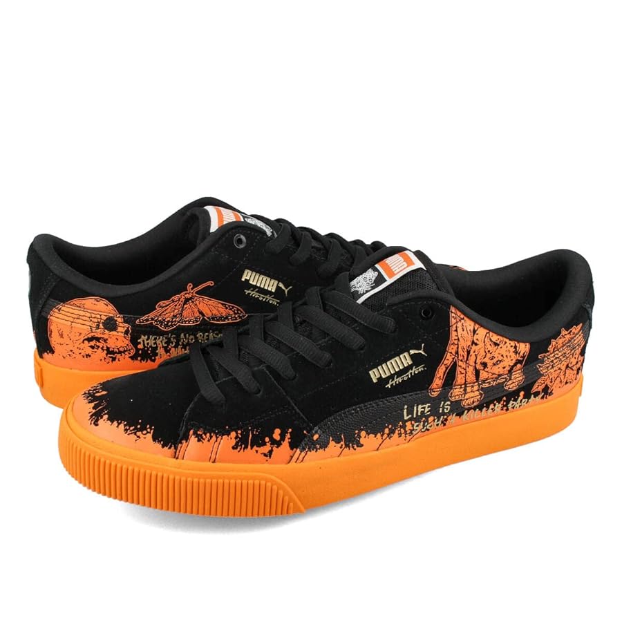 USプーマ Jackpot 5Pocket パンツ オレンジ コブラ特注黒刺繍 USプーマ Jackpot 5Pocket パンツ オレンジ コブラ特注黒刺繍