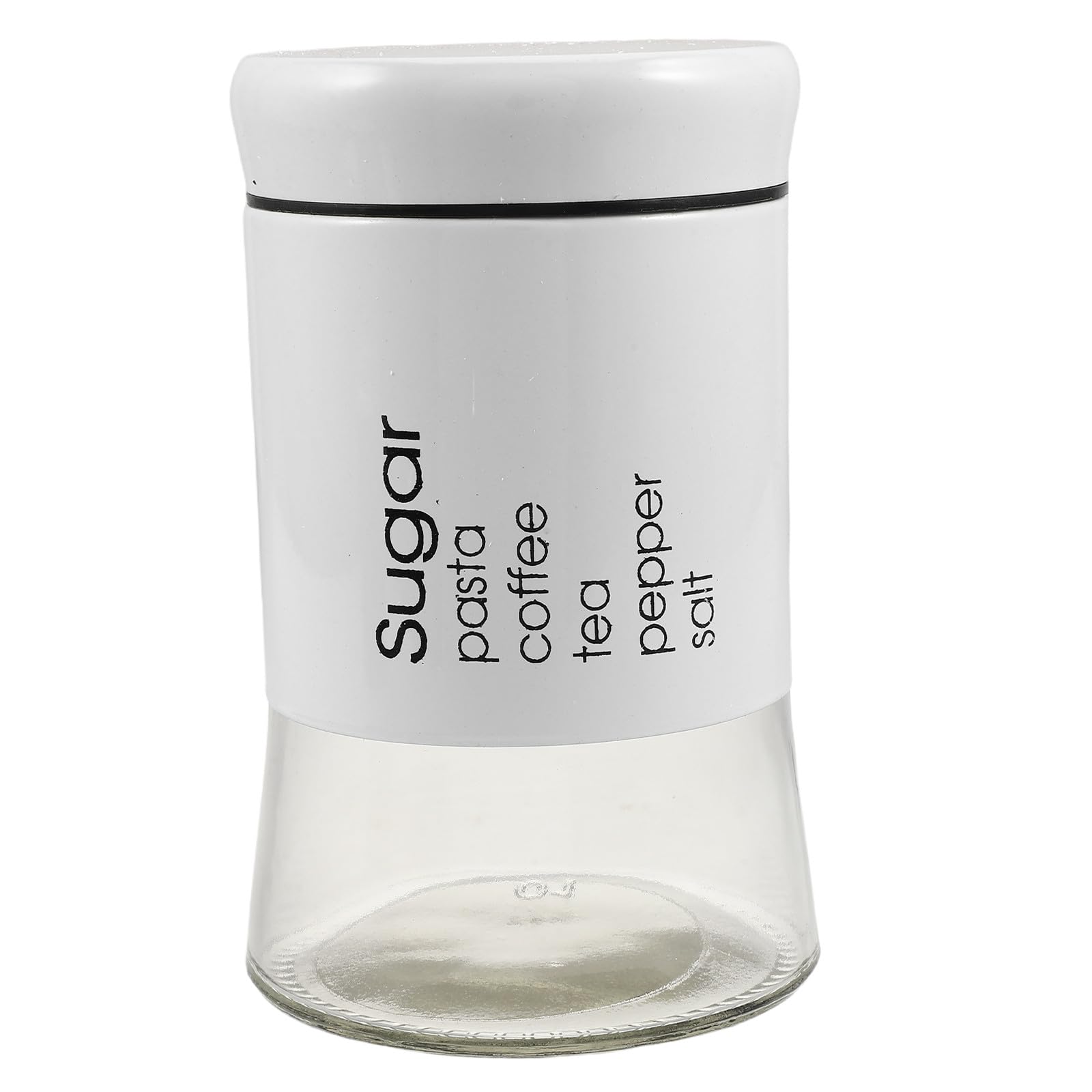 OUNONA 3 tarros de cristal de 600 ml con boca ancha, herméticos, con tapa, ideales para almacenar alimentos secos, té y café. Organizadores de despensa lavables y reutilizables, perfectos para