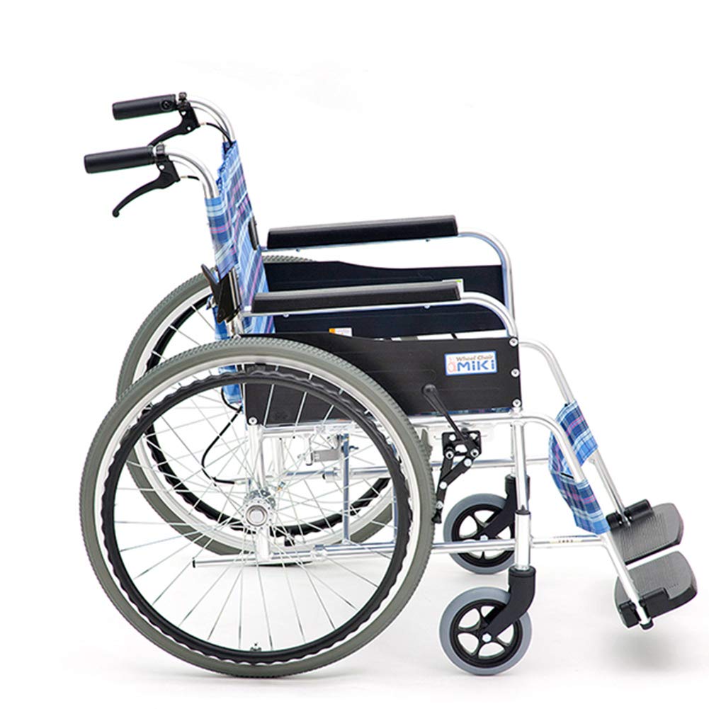 Wózek inwalidzki, lekki składany wózek inwalidzki dla dzieci, wózek inwalidzki składany lekki mały ultralekki stary podróżny mały wózek poręczy