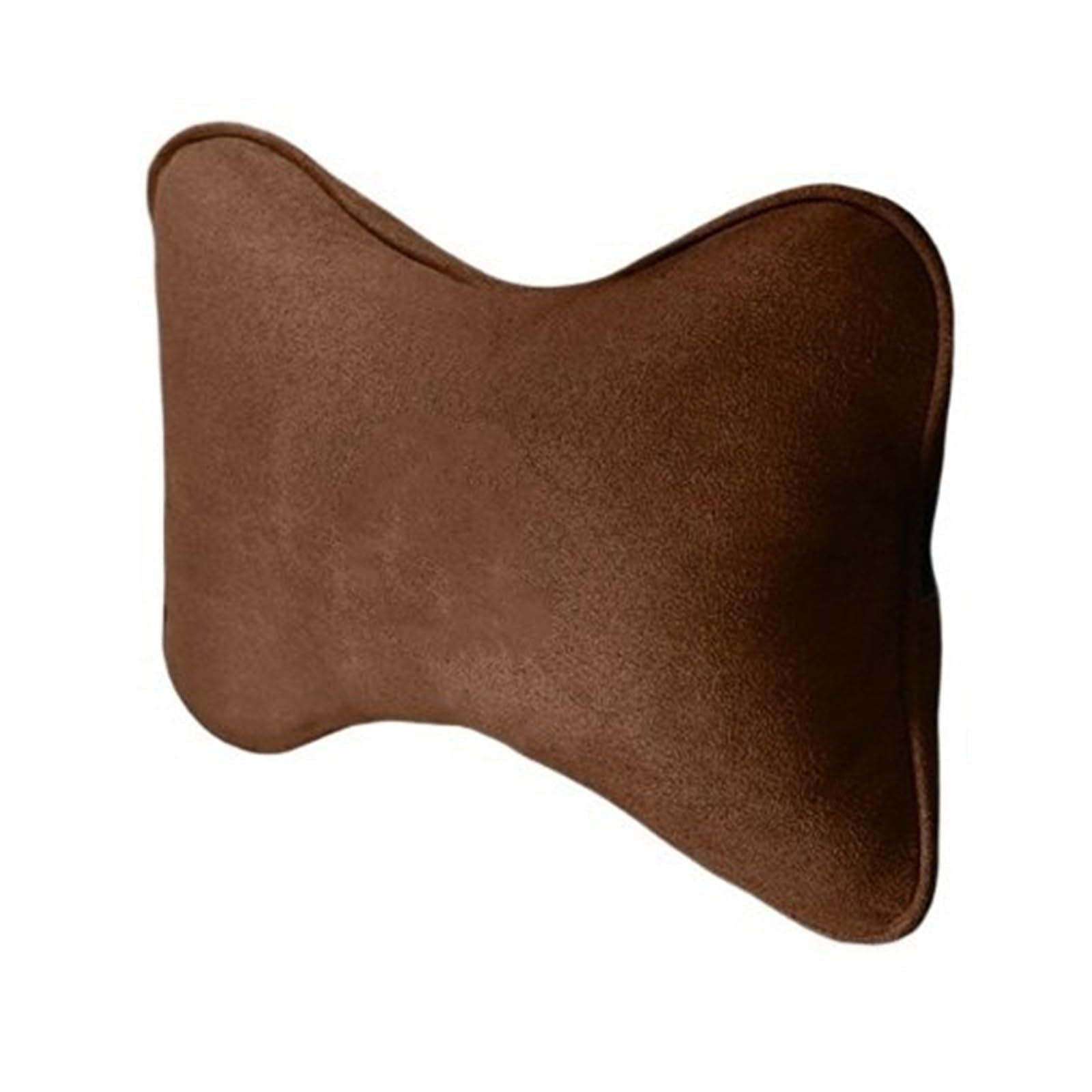 Poduszka zamszowa na szyję do samochodu Peugeot 408 4008 308 3008 Rifter 5008 508 2008 208 301 RCZ 108 Car Seat Headrest(2pc-brown)