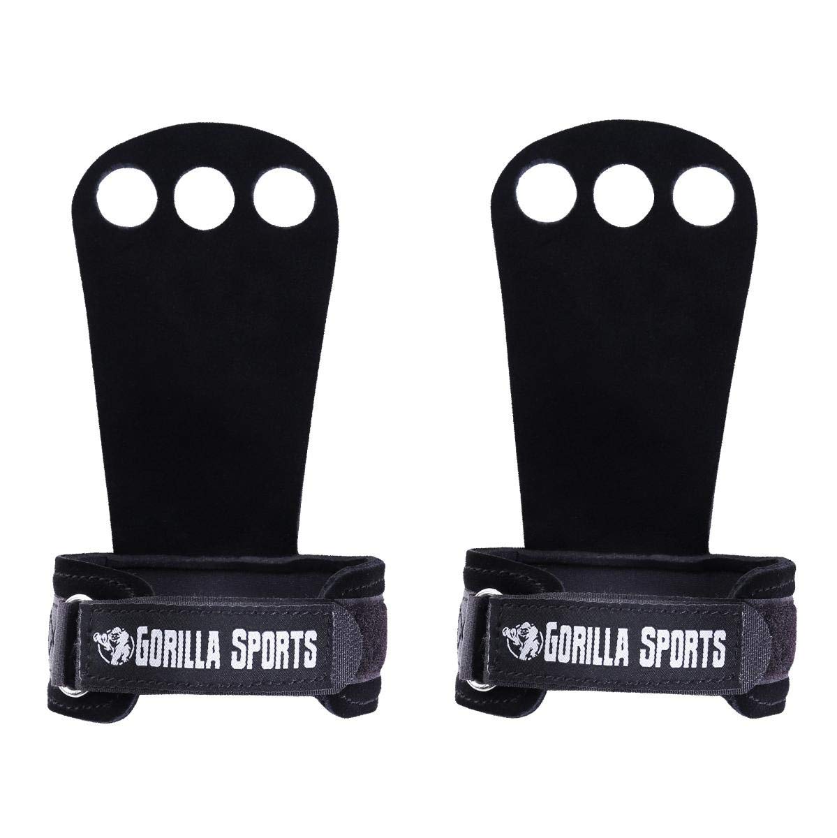 Gorilla Sports Maniques de Crosstraining à 3 Doigts - Protèges-Paumes