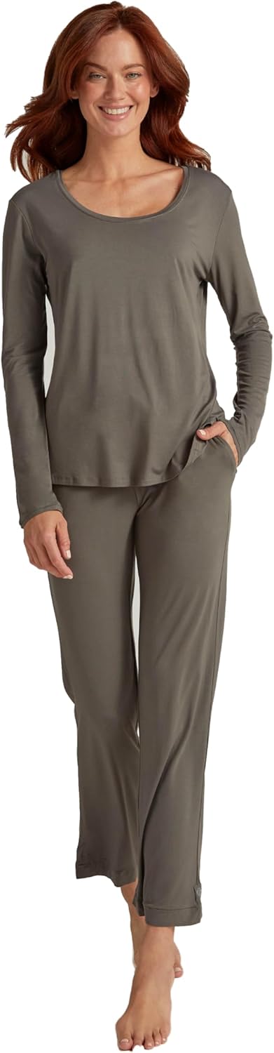 Faceplant Dreams Bamboo Rayon Long Pant | Luxury Lounge and Sleepwear