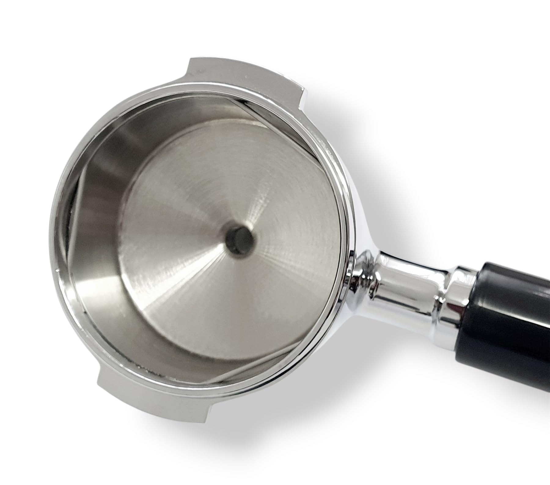 Zamienny portafilter kompatybilny z ekspresami do espresso SAGE/BREVILLE 58 mm, 1 wylewka, bez kosza