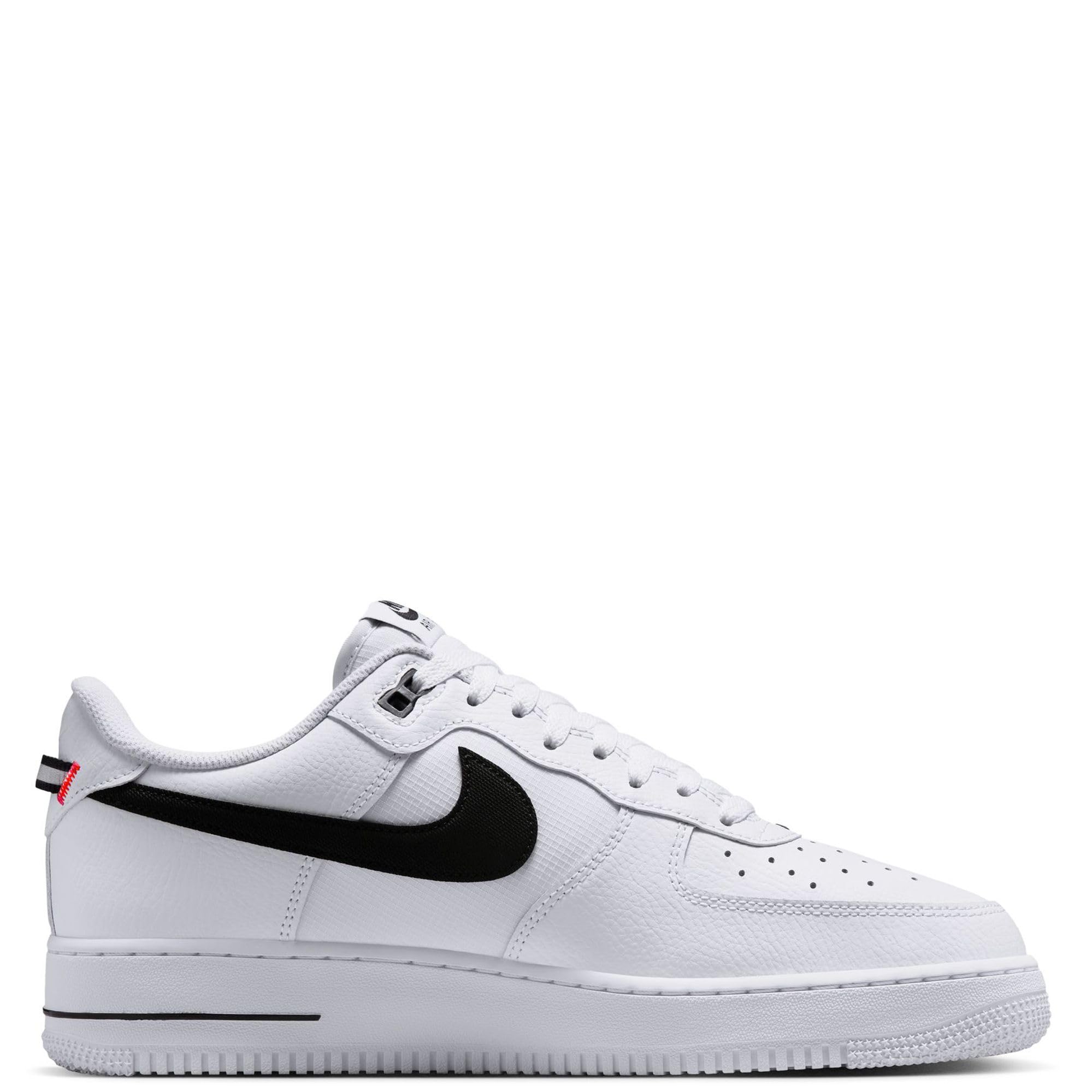 Air Force 1 '07 LV8 in White/Black-Bright Crimson by Nike