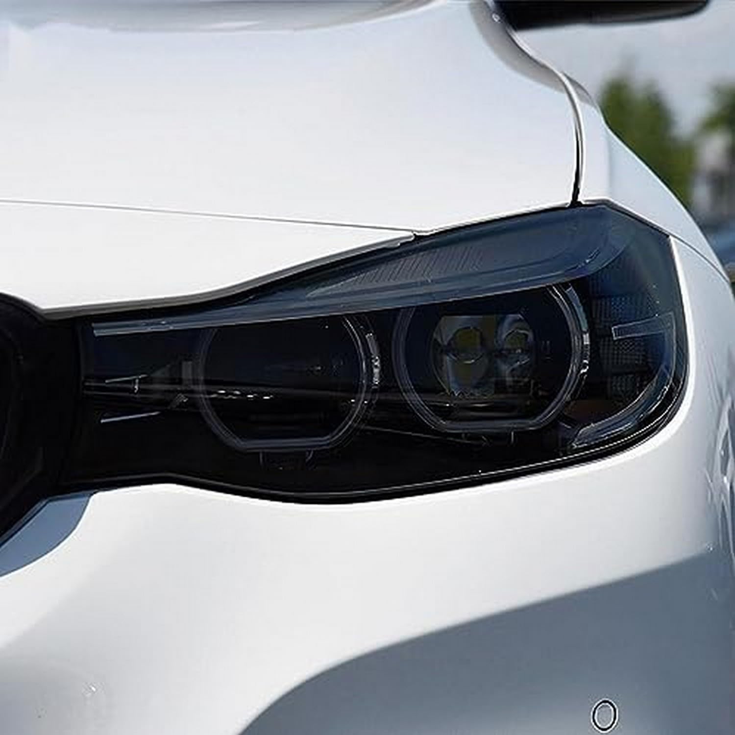 Film phare noir fumé en TPU pour BMW F34 Série 3 GT 2013-2021