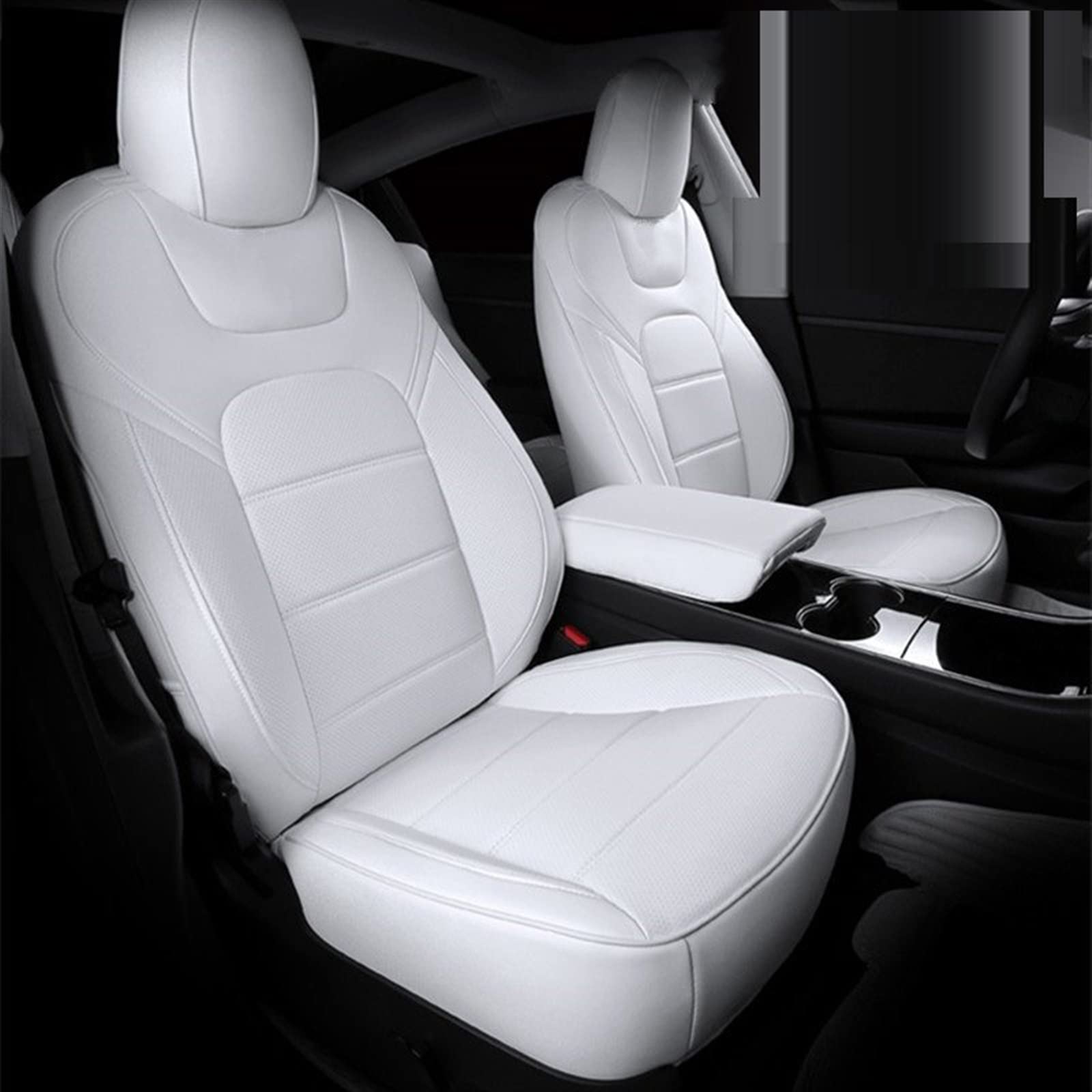 NOHEEU Car Seat Cushion Covers Pads For Tesla Model 3 Y Auto Automotive Interior Accessories