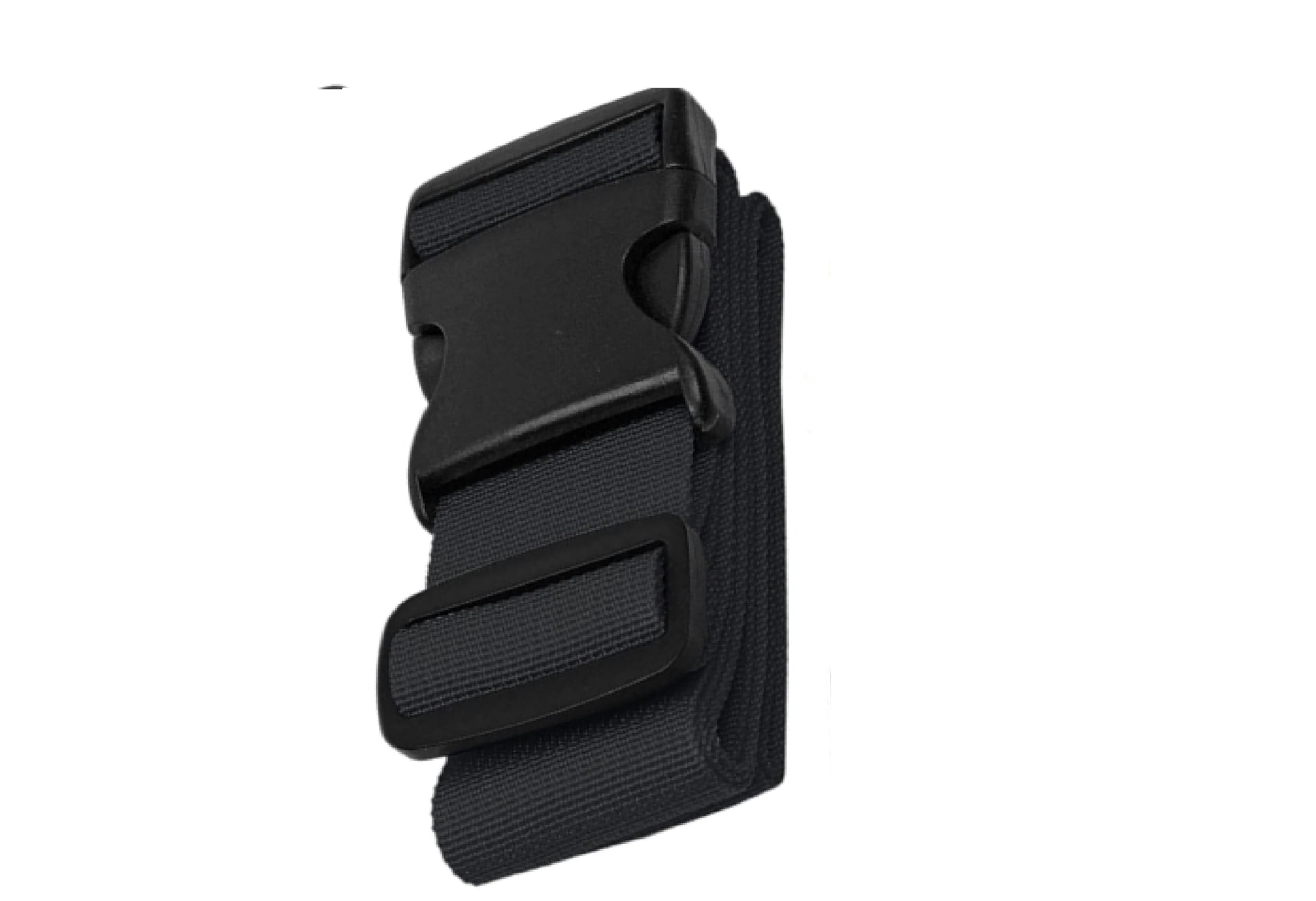Luggage Straps for Suitcases, 5cm Wide x 2meter Long, Adjustable, Quick Release Buckle, Heavy Duty, Polypropylene Belt, ABS Push Buckle (1 PCS, Black)-image-29