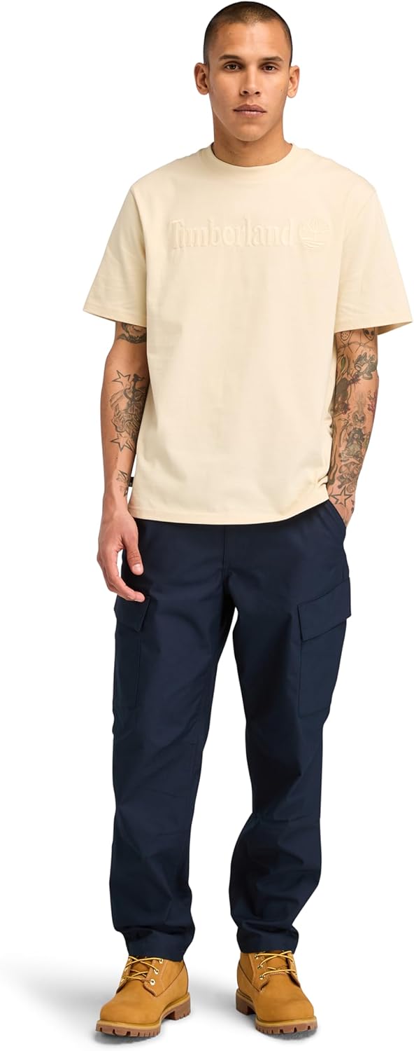 Timberland Mens Embroidery Tonal Ss Tee - Image 2