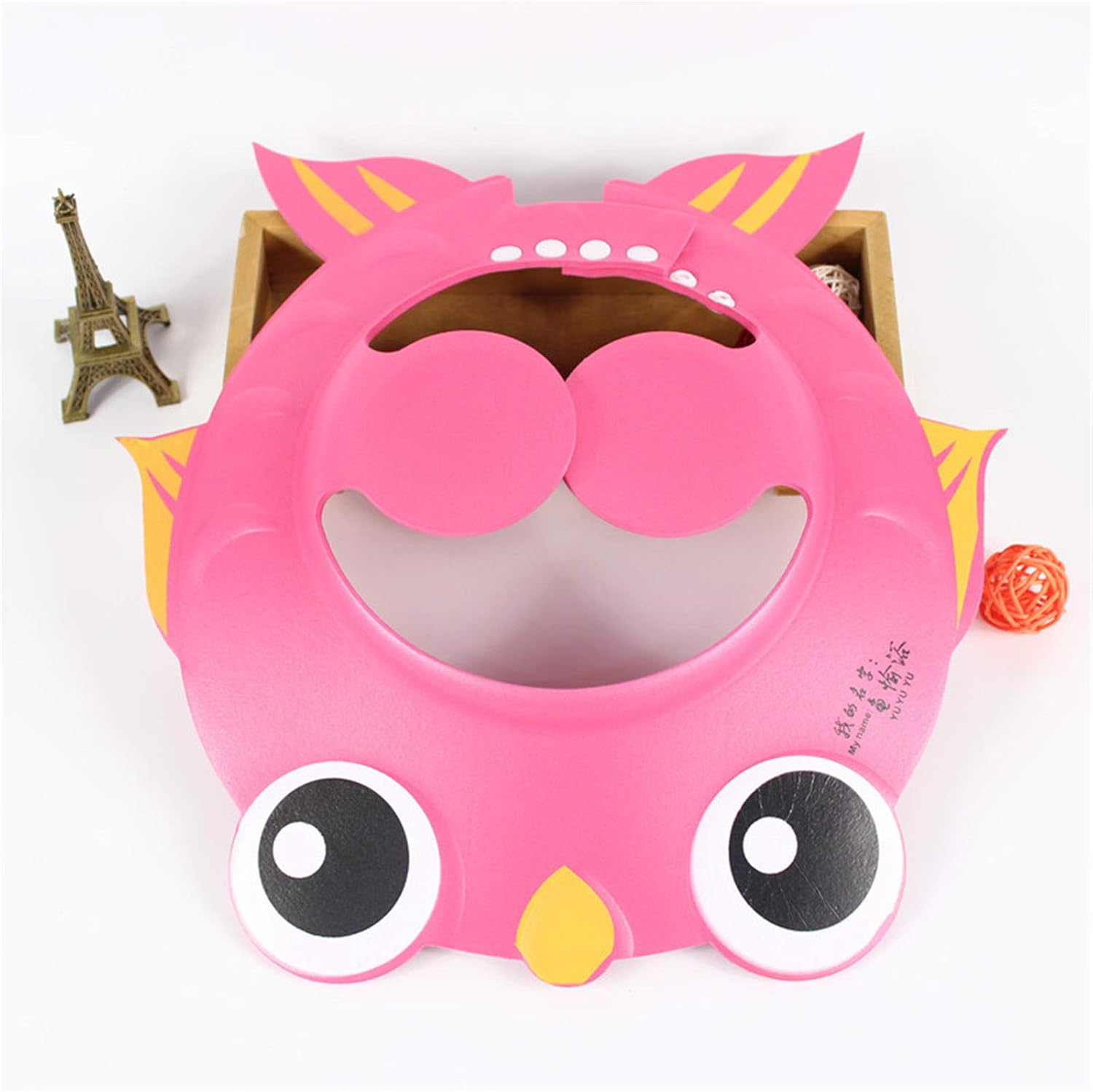 赤ちゃんの調節可能な風呂シャンプーキャップ柔らかい素材 耳の保護が付いて