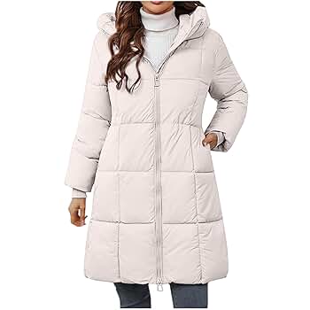 Amazon.com: Juebong Winter Puffer Jacket for Women Knee