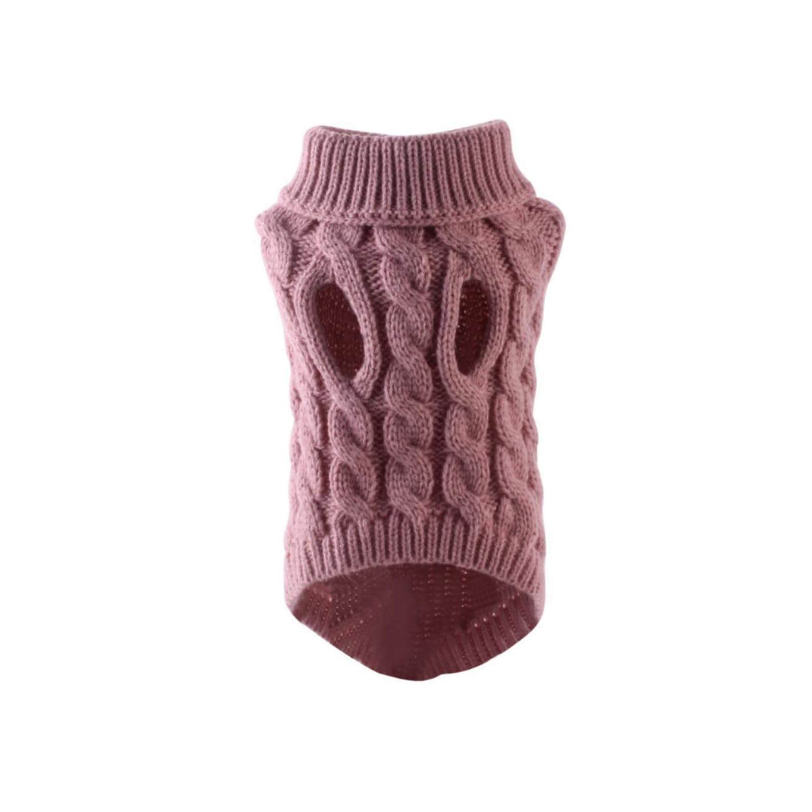 Dog Knit Sweater, Pink, Small