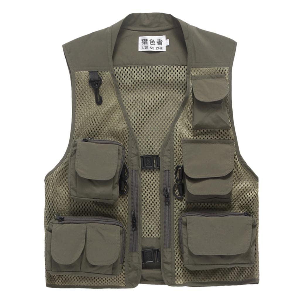 styleheaven Fly Fishing Vest Multi-Pocket Mesh Fishing Vest Photographer Jacket XXXL|Sporting Goods | Fishing | Clothing, Shoes & Accessories | Vests-picture-29